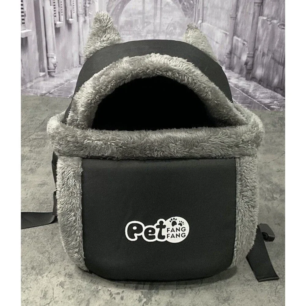 Pet Fang Fang Winter Warm Portable Carrier Backpack